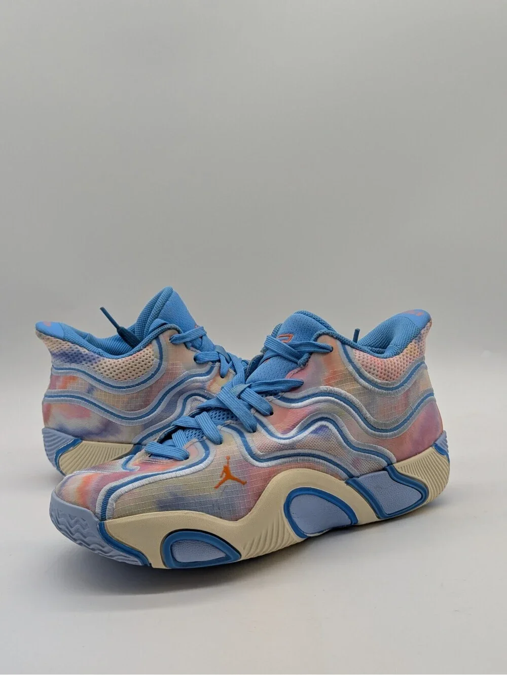 Nike Air Jordan Tatum 3 Tie-Dye Blue Kids Size 4Y / Womens 5.5 Shoes HF3136-400